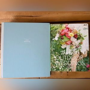 The Knot Wedding Planner Binder & The Knot Outdoor Weddings Design/Plan Book